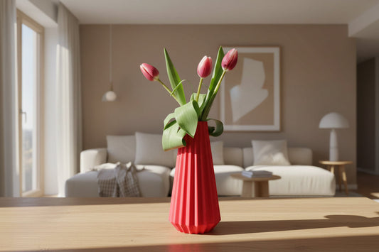 Vase ARIETIS – Vase décoratif imprimé en 3D